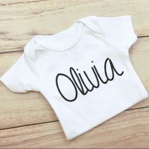 Personalized Onesie Baby Onesie Cute Onesie